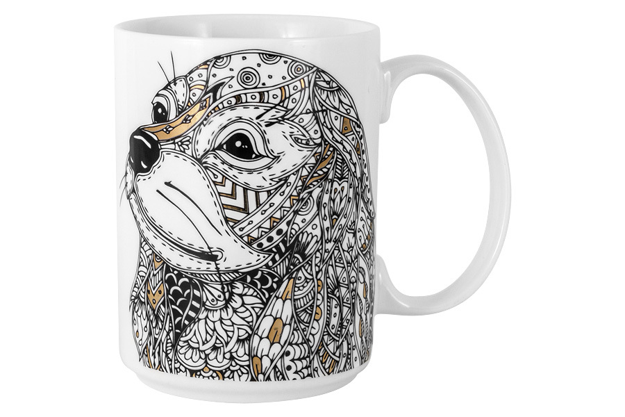 

Кружка Спаниель 0,5мл Home & Style Wild 58293