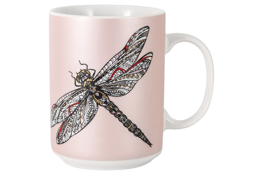

Кружка Стрекоза 0,4мл Home & Style Wild 58296