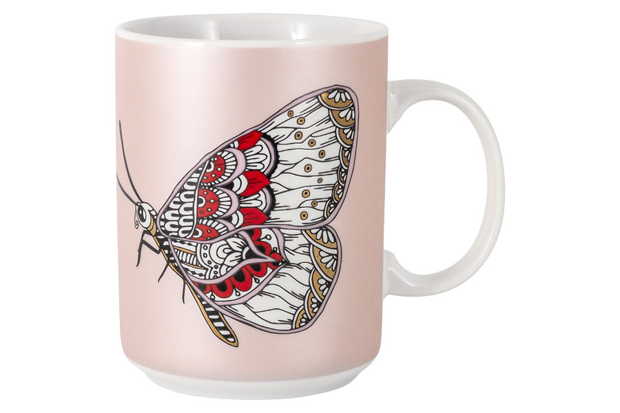 

Кружка Бабочка 0,4мл Home & Style Wild 58297