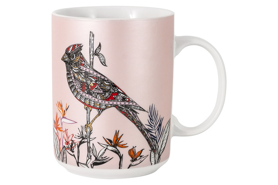 

Кружка Свиристель 0,4мл Home & Style Wild 58298