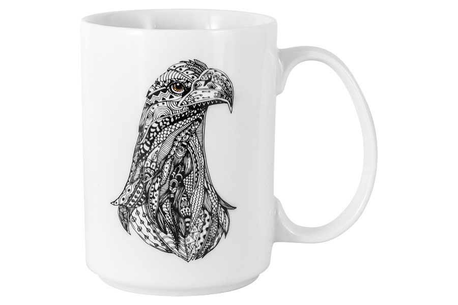 

Кружка Орёл 0,5мл Home & Style Wild 58295