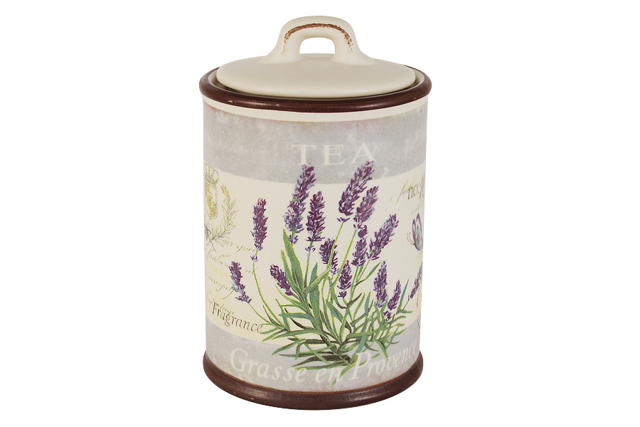 

Банка для сыпучих продуктов (чай) Лаванда Anna Lafarg LF Ceramics 55277