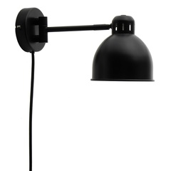 Лампа настенная Job Mini, черная матовая Frandsen 414965011