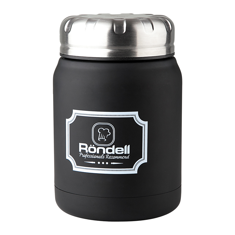 

Термос для еды 0,5л Rondell Black Picnic RDS-942