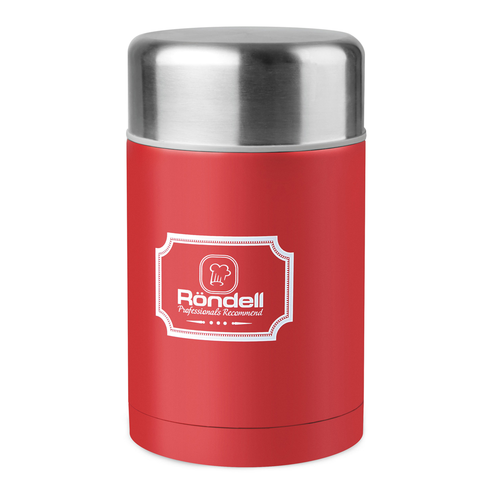 

Термос для еды 0,8л с внутр.контейнером 0,35л Rondell Picnic Red RDS-945