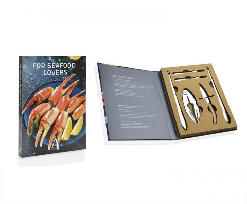 Подарочный набор из 10 принадлежностей для морепродуктов Andrea House CC67011