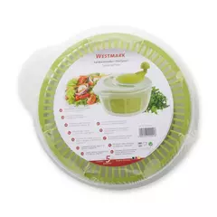 Сушка для салатных листьев, пластик, цвет зеленый WESTMARK Plastic tools арт.2432224A