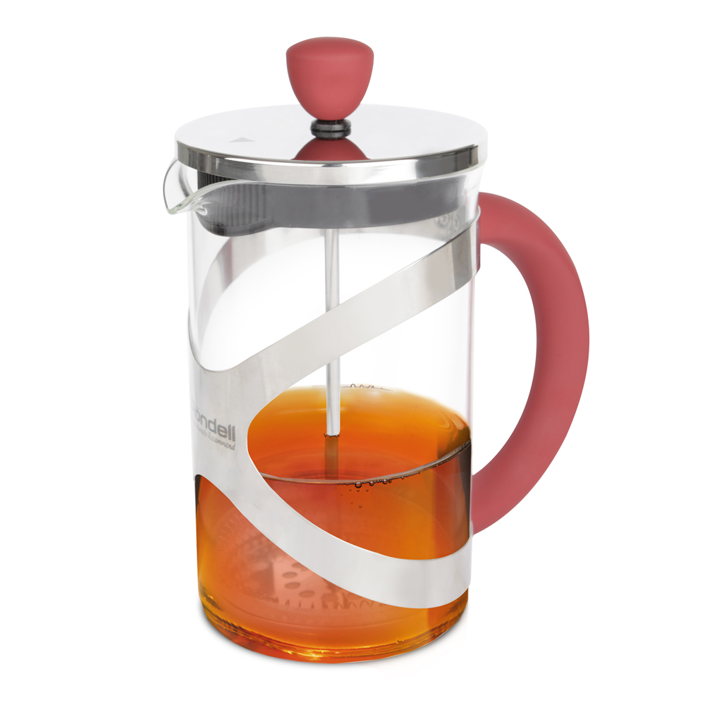 

Френч-пресс 0,6л Rondell Crystal Red RDS-935
