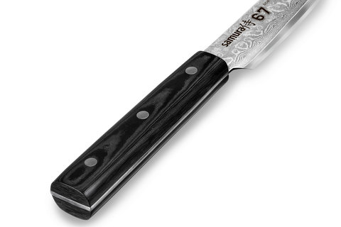 Нож кухонный для нарезки Танто 230мм Samura 67 Damascus SD67-0046MT