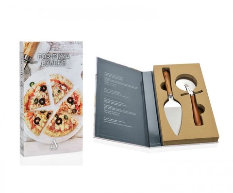 Подарочный набор нож и лопатка для пиццы Andrea House CC68031