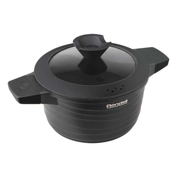 

Кастрюля Rondell Walzer 24 см (4.3л) RDA-766