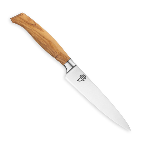 Нож кухонный универсальный 16 см BERGER CUTLERY Ergo Line Olive арт. BC101216