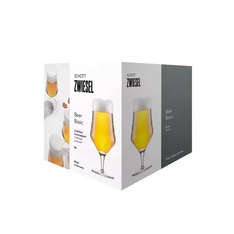 Набор из 4 бокалов для пива 450 мл SCHOTT ZWIESEL Beer basic арт. 130013