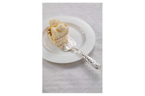 Набор для торта Queen Anne 2 предмета, нож 31 см и лопатка 26 см, золотой цвет, сталь QA-4/989