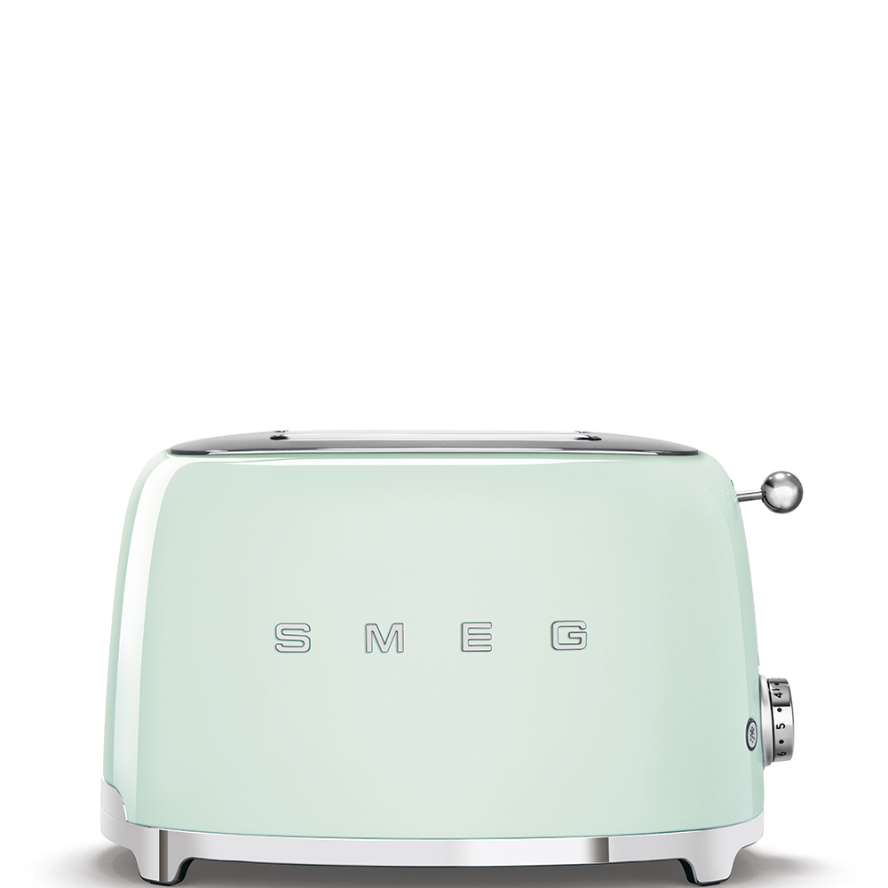 

Тостер на 2 ломтика Smeg (Пастельный зеленый) TSF01PGEU