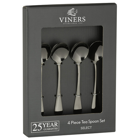 Набор из 4 чайных ложек Select Grey Viners v_0304.074