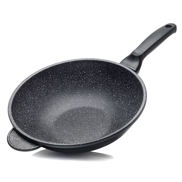 

Литая сковорода ВОК Risoli HardStone Granito 28см 0081GR/28HS0