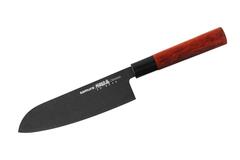 Нож кухонный Сантоку Samura OKINAWA Stonewash 175 мм
