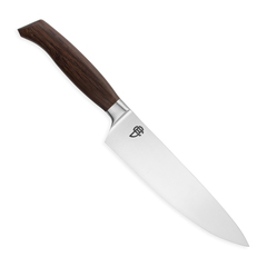 Нож кухонный Шеф 21 см BERGER CUTLERY Ergo Line Smoked Oak арт. BC110521