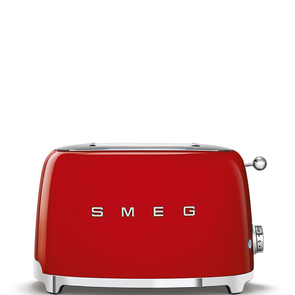 

Тостер на 2 ломтика Smeg (Красный) TSF01RDEU