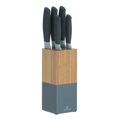 Набор из 5 ножей и подставки Horizon серый Viners v_0305.194