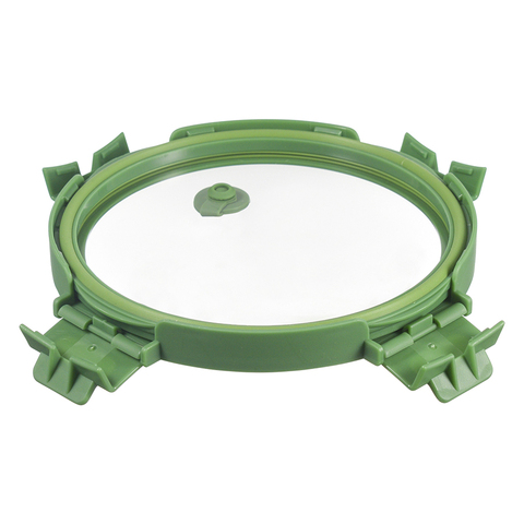 Контейнер для запекания и хранения круглый с крышкой, 650 мл, зеленый