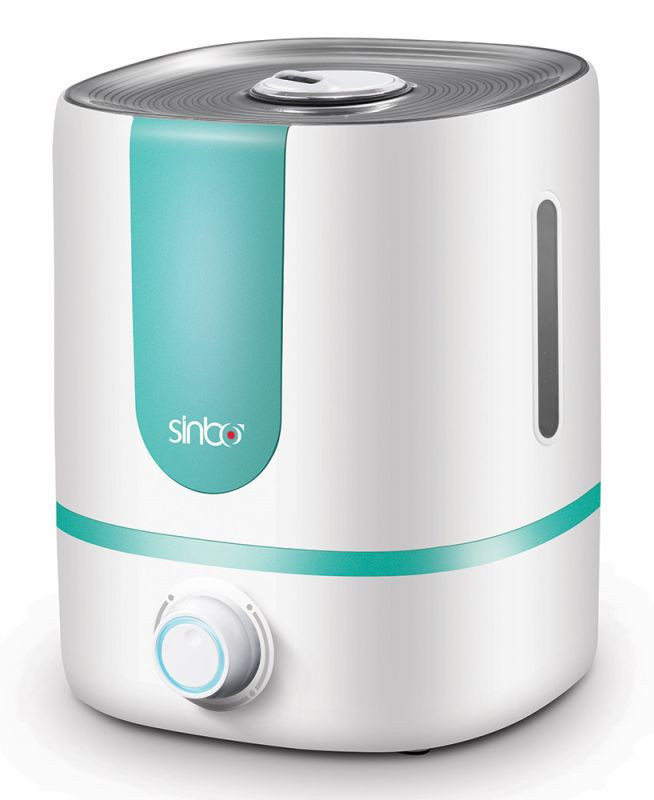 

Увлажнитель воздуха Sinbo (4 литра), белый/бирюзовый SAH 6111