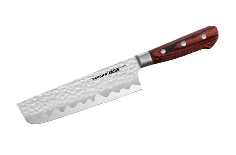 Нож кухонный стальной Накири 167мм Samura KAIJU SKJ-0074B*2