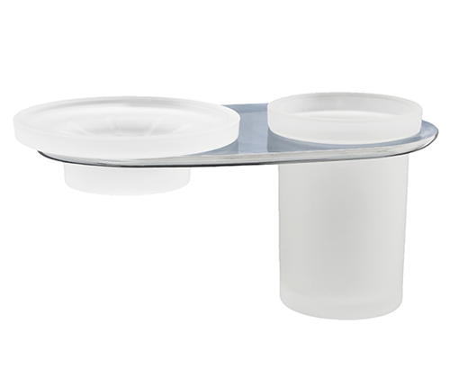 

Kammel K-8326 Держатель стакана и мыльницы WasserKRAFT Серия Kammel K-8300