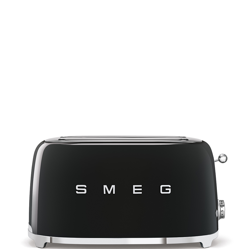 

Тостер на 4 ломтика Smeg (Черный) TSF02BLEU