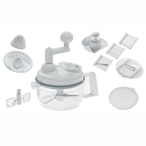 Кухонный комбайн цвет белый. 9 насадок Westmark Mechanical tools арт. 11402260
