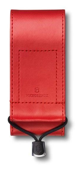 

Чехол из искусственной кожи Victorinox, красный, для Swiss Officers Knife 111 мм толщиной 3 уровня, 4.0482.1