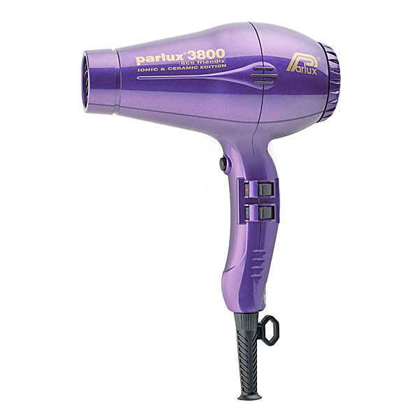 

Фен Parlux 3800 Ceramic+Ionic, 2100 Вт, ионизация, 2 насадки, фиолетовый 0901-3800 violet