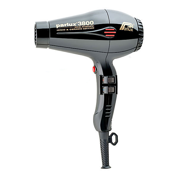 

Фен Parlux 3800 Ceramic+Ionic, 2100 Вт, ионизация, 2 насадки, черный 0901-3800 black