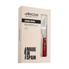 Набор столовых ножей для стейка 6 шт ARCOS Steak Knives арт.377100
