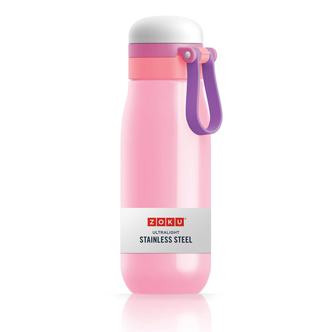 Бутылка вакуумная из нержавеющей стали 500 мл розовая ZK203-PK