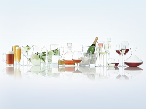 Набор из 4 бокалов для шампанского Wine 215 мл LSA International G1154-08-301