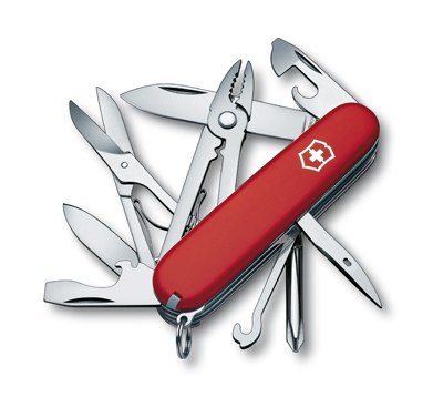 

Нож Victorinox Deluxe Tinker, 91 мм, 17 функций, красный* 1.4723