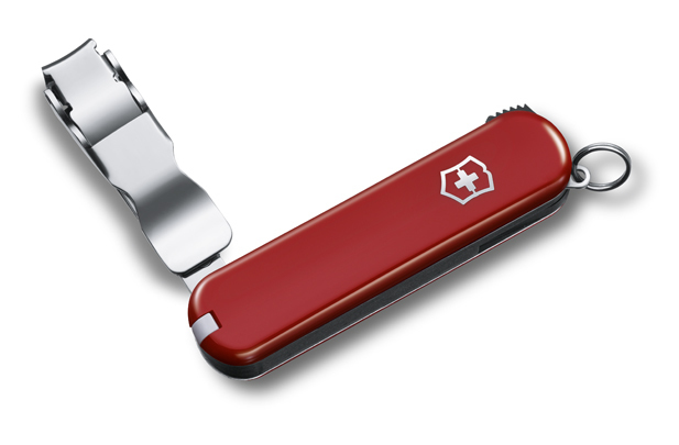 

Нож-брелок Victorinox Classic Nail Clip 582, 65 мм, 4 функции, красный 0.6453