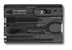 

Швейцарская карточка Victorinox SwissCard, черная* 0.7133.T3