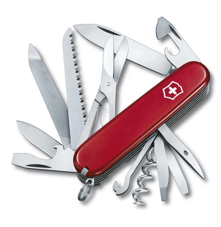 

Нож Victorinox Ranger, 91 мм, 21 функция, красный* 1.3763