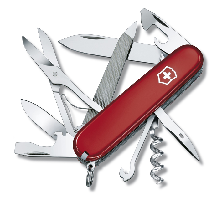 

Нож Victorinox Mountaineer, 91 мм, 18 функций, красный* 1.3743