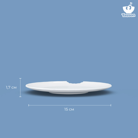 Набор тарелок Tassen, With bite, ? 15 см, 2 шт. Tassen T01.77.01