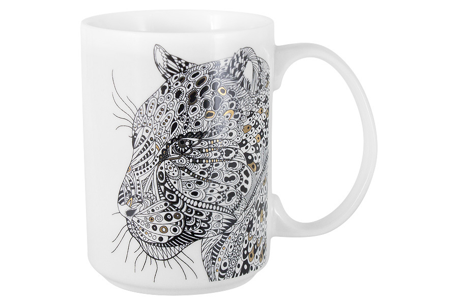 

Кружка Леопард Wild Home & Style AL-57990