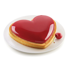Форма для приготовления торта и пирожного Mon Amour 18,8 х 15,8 х 2,6 см силиконовая Silikomart 20.407.13.0065
