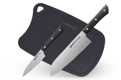 Комплект из 2 ножей Samura HARAKIRI и разделочной доски 207963384