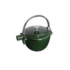 Чайник круглый Staub 16,5 см, 1,15 л, зеленый базилик 1650085