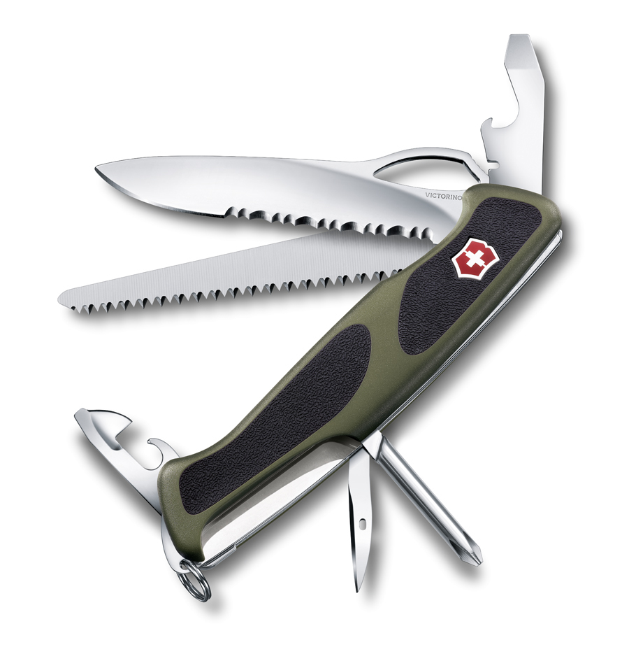 

Нож Victorinox RangerGrip 178, 130 мм, 12 функций, зеленый 0.9663.MWC4
