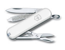 

Нож-брелок Victorinox Classic, 58 мм, 7 функций, белый* 0.6223.7