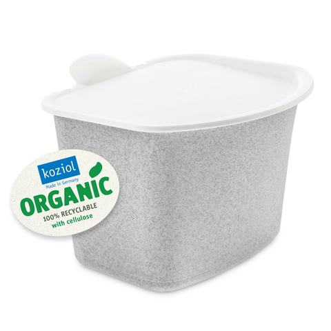 Контейнер для пищевых отходов BIBO Organic серый Koziol 5605670